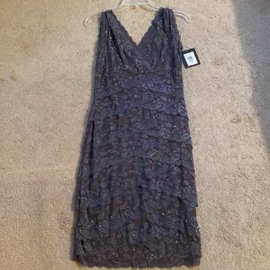 NEW Gray lace dress